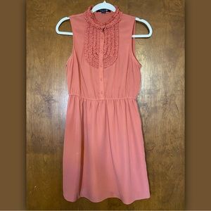 Forever 21 Ruffle Front A-Line Dress